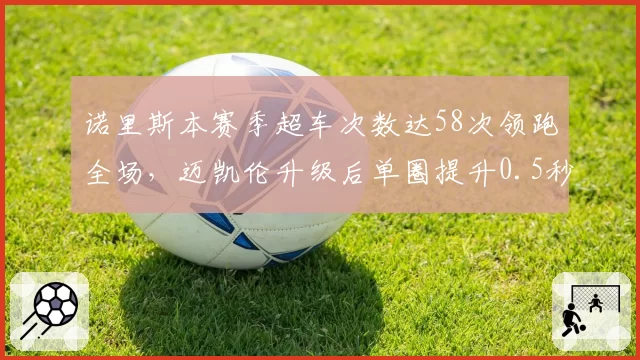 诺里斯本赛季超车次数达58次领跑全场,迈凯伦升级后单圈提升0.5秒